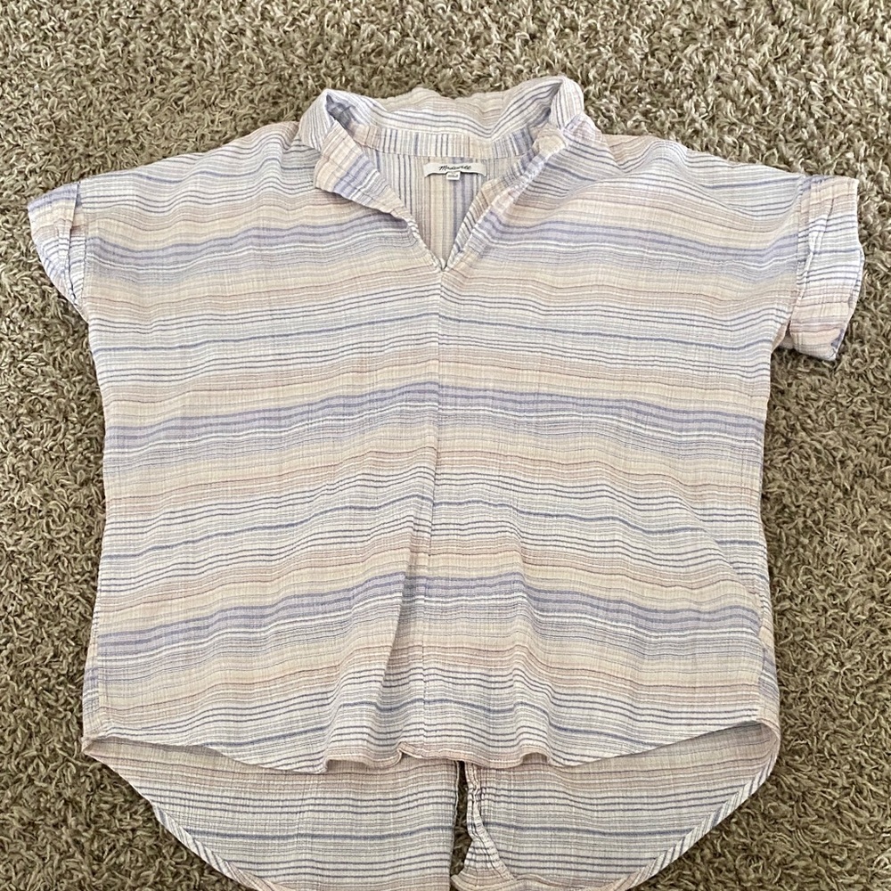 Madewell Multicolor Striped Top